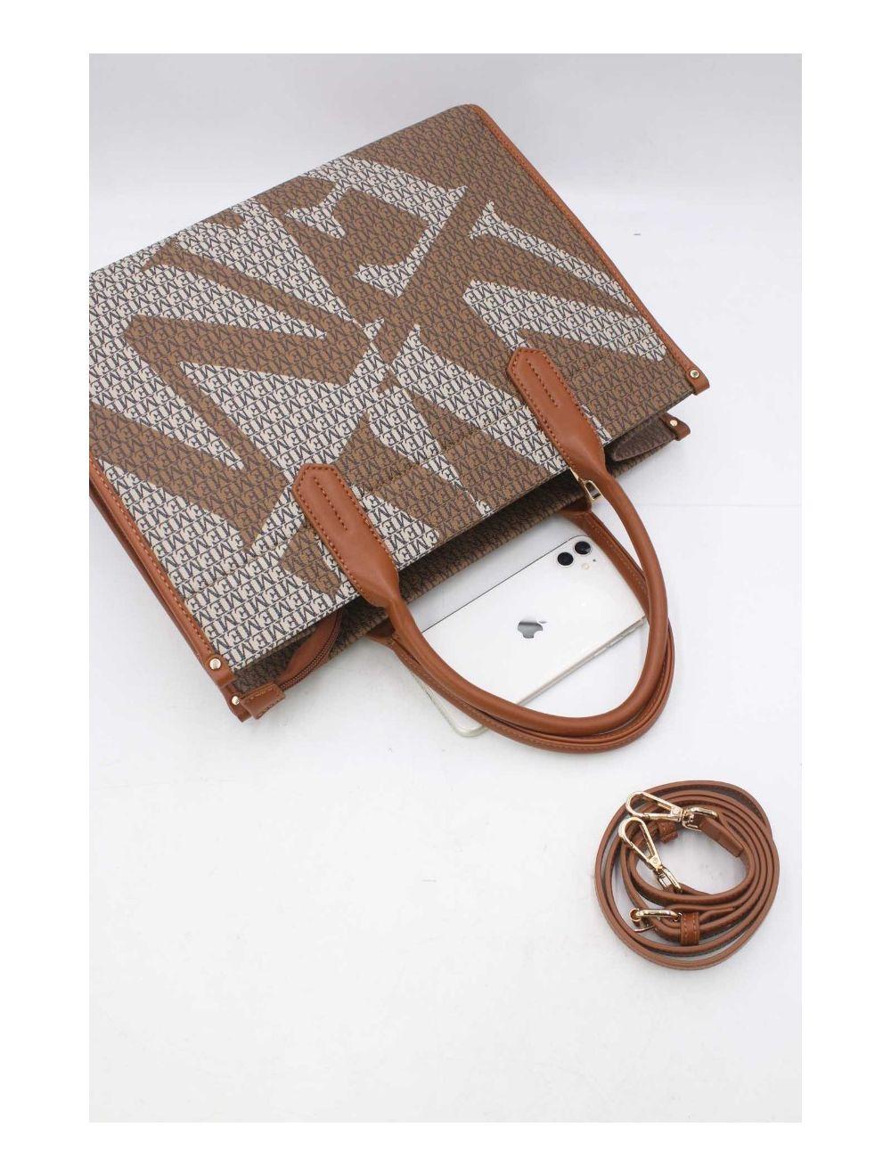 tom&eva Sac Cabas Fourre-Tout Monogramme 24B-5872-Marron