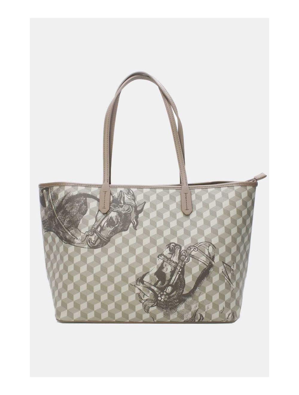 Tom&eva Sac Cabas Fourre-Tout Monogramme Classique 24B-5875-Abricot