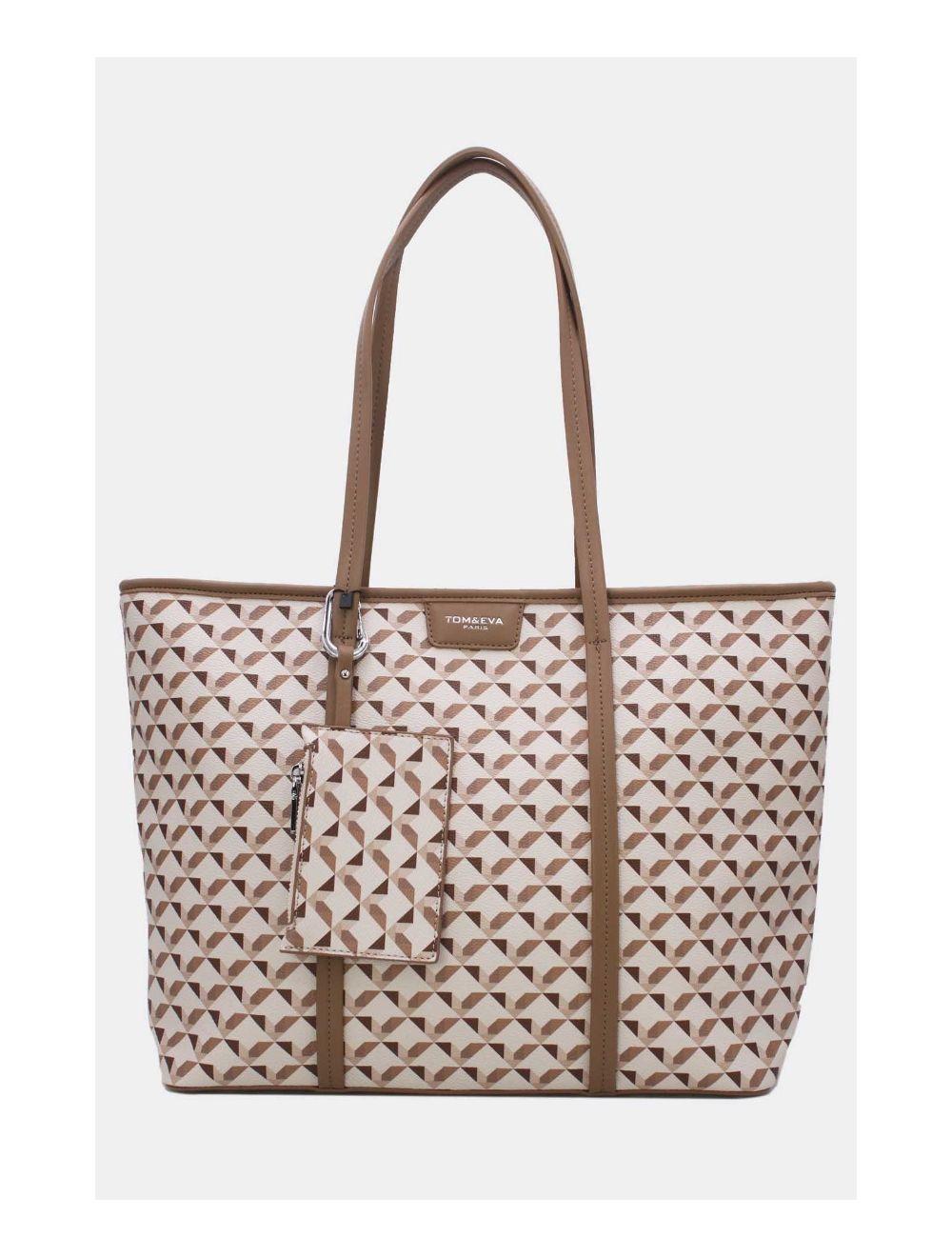 Tom&eva Sac Cabas Fourre-tout Oversize 24B-6068-Camel