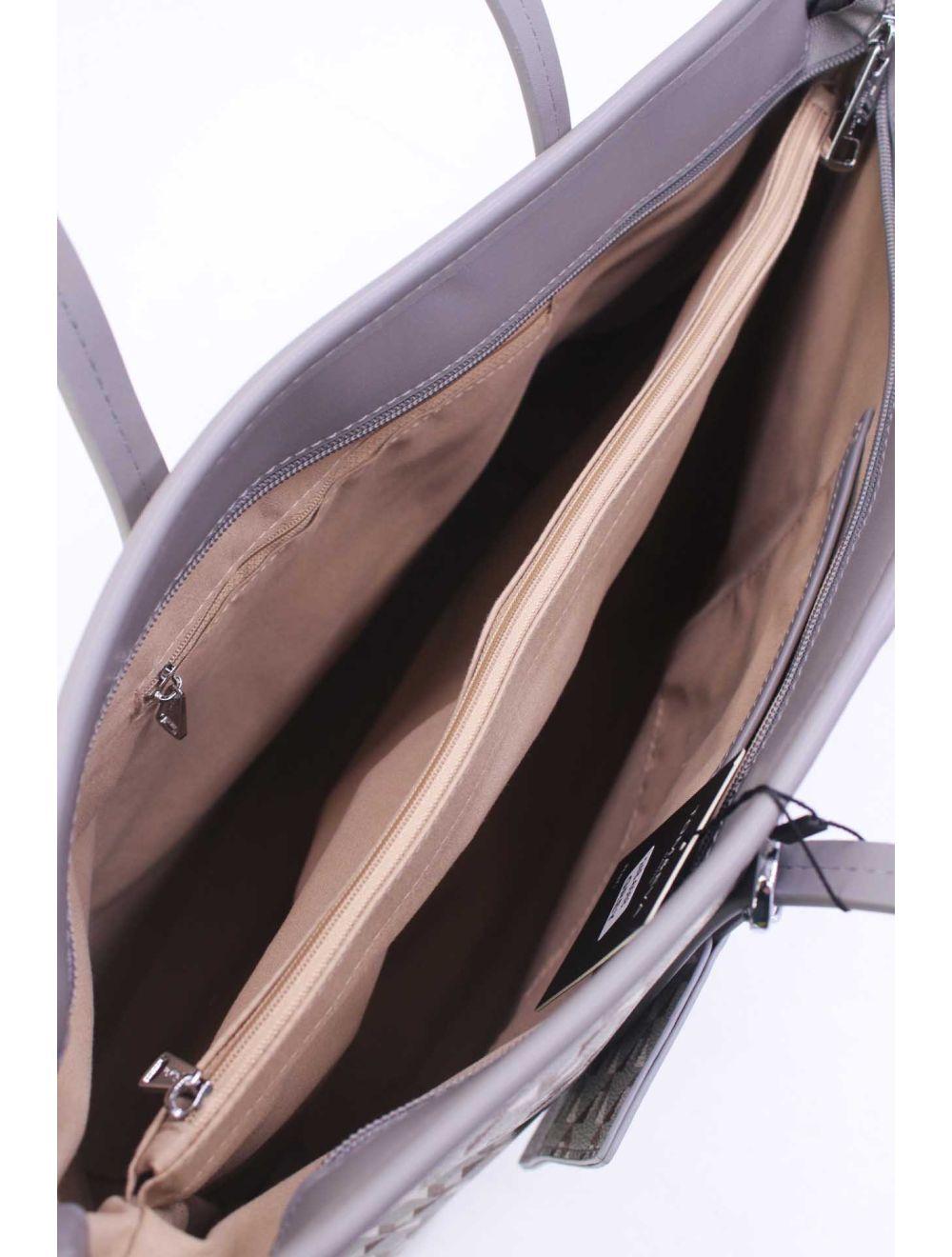 Tom&eva Sac Cabas Fourre-tout Oversize 24B-6068-Gris