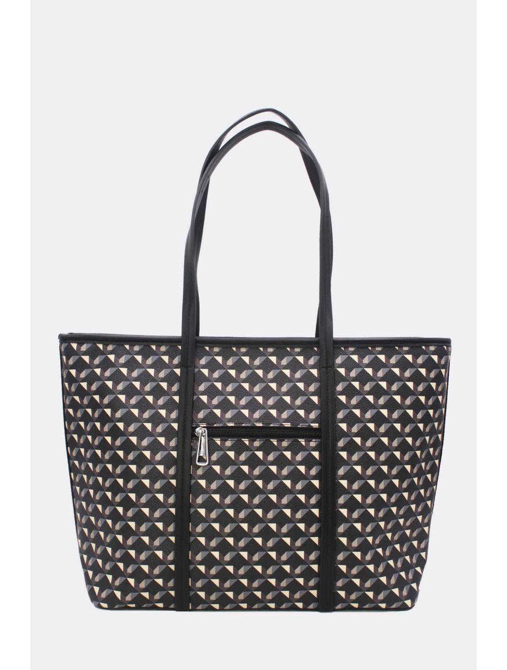 Tom&eva Sac Cabas Fourre-tout Oversize 24B-6068-Noir