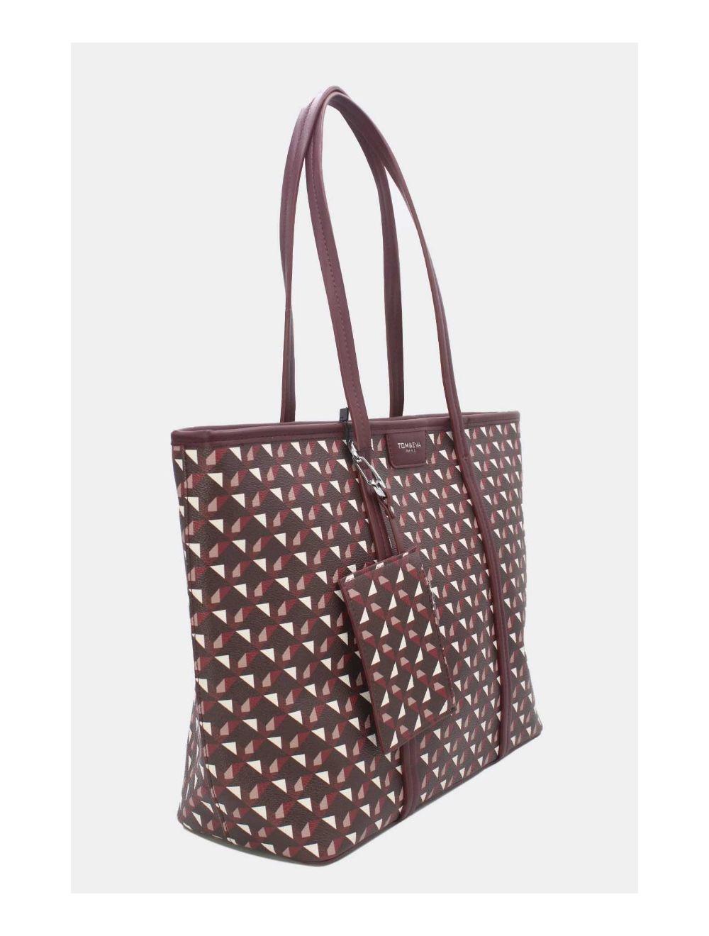 Tom&eva Sac Cabas Fourre-tout Oversize 24B-6068-Rouge