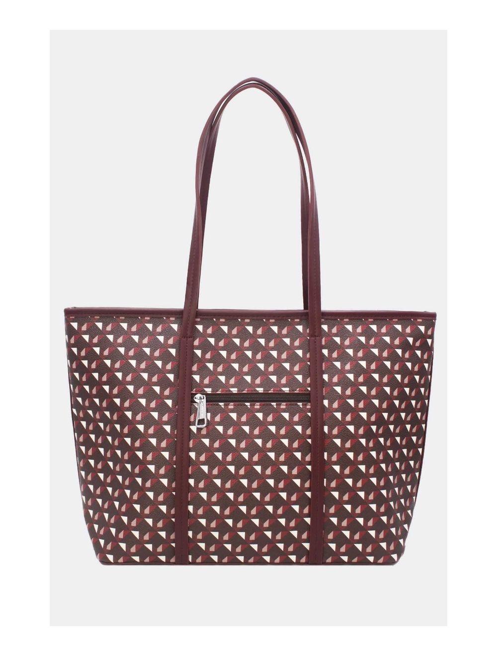 Tom&eva Sac Cabas Fourre-tout Oversize 24B-6068-Rouge