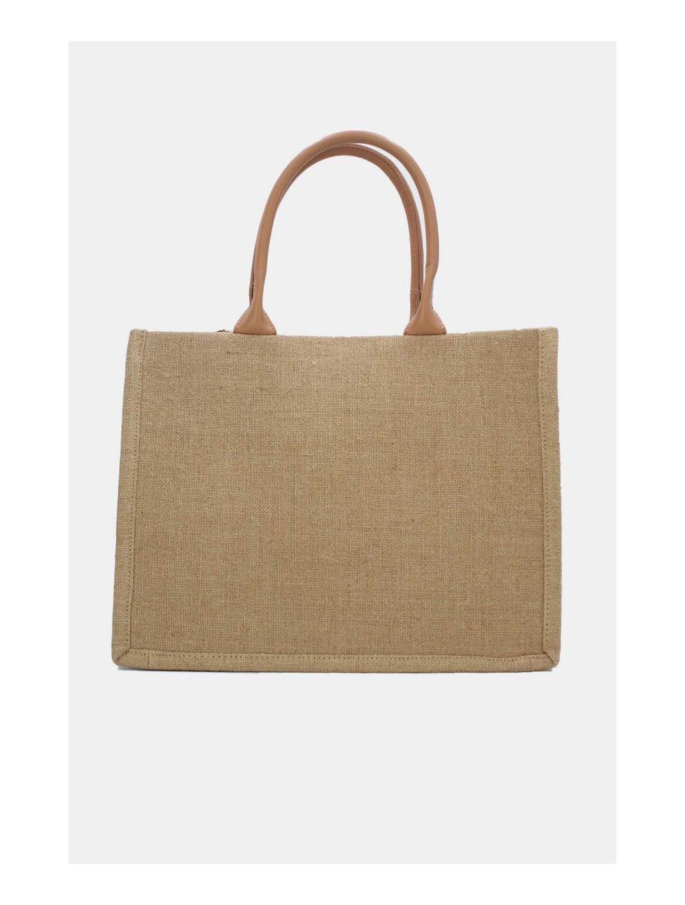 Tom&eva Sac Cabas Paillettes Et Broderie 24P-5984-Vert