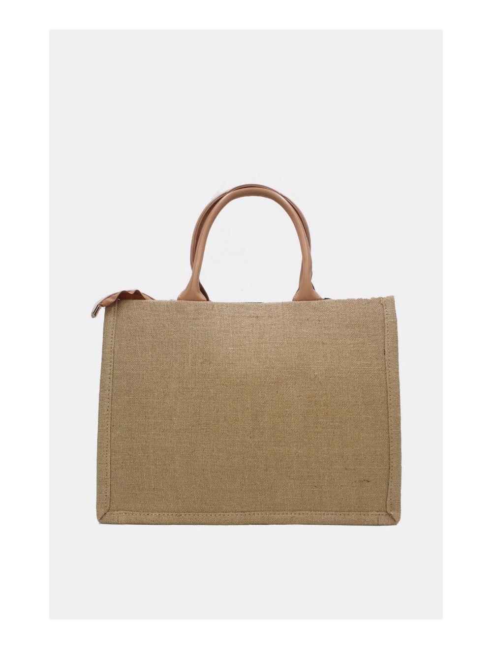 Tom&eva Sac Cabas Paillettes Et Broderie 24P-5984-Violet