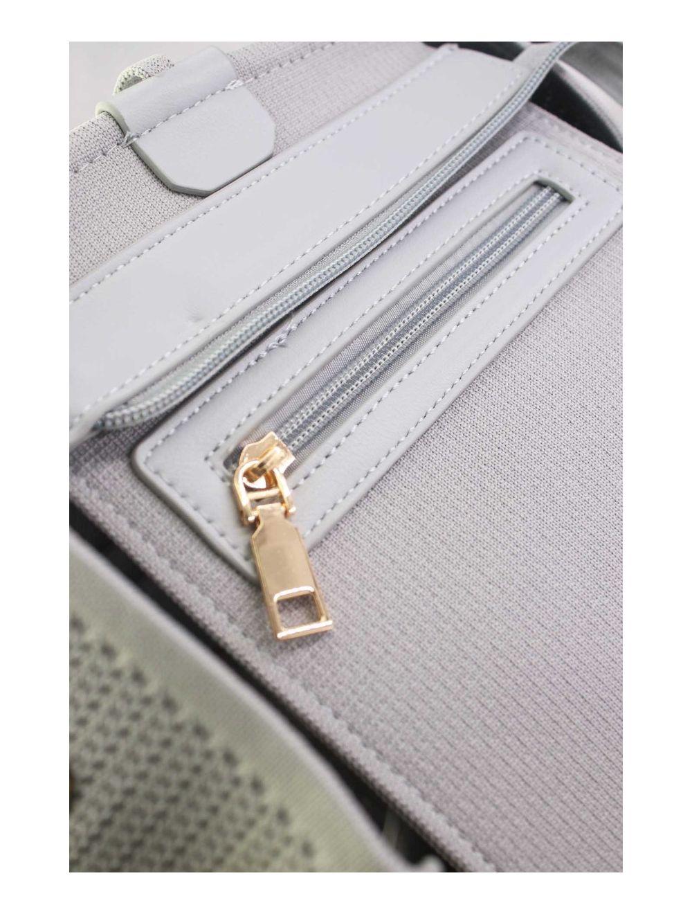 tom&eva Sac Cabas Transformable En Maille 24B-6081-Gris