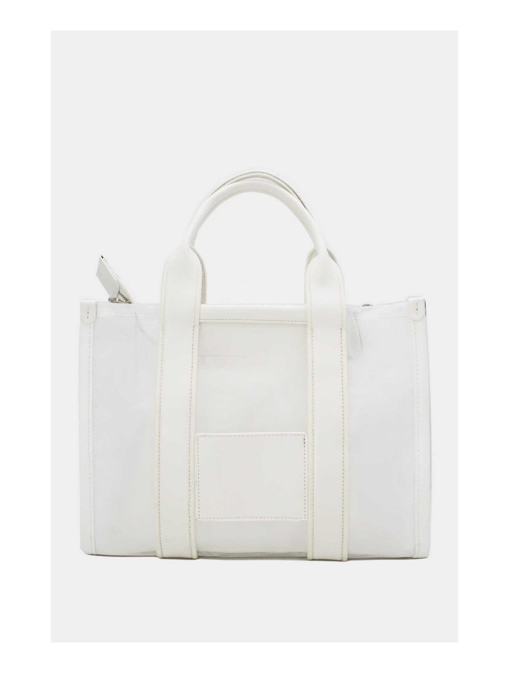 Tom&eva Sac Cabas Transparent En Filet 24B-6124-Blanc