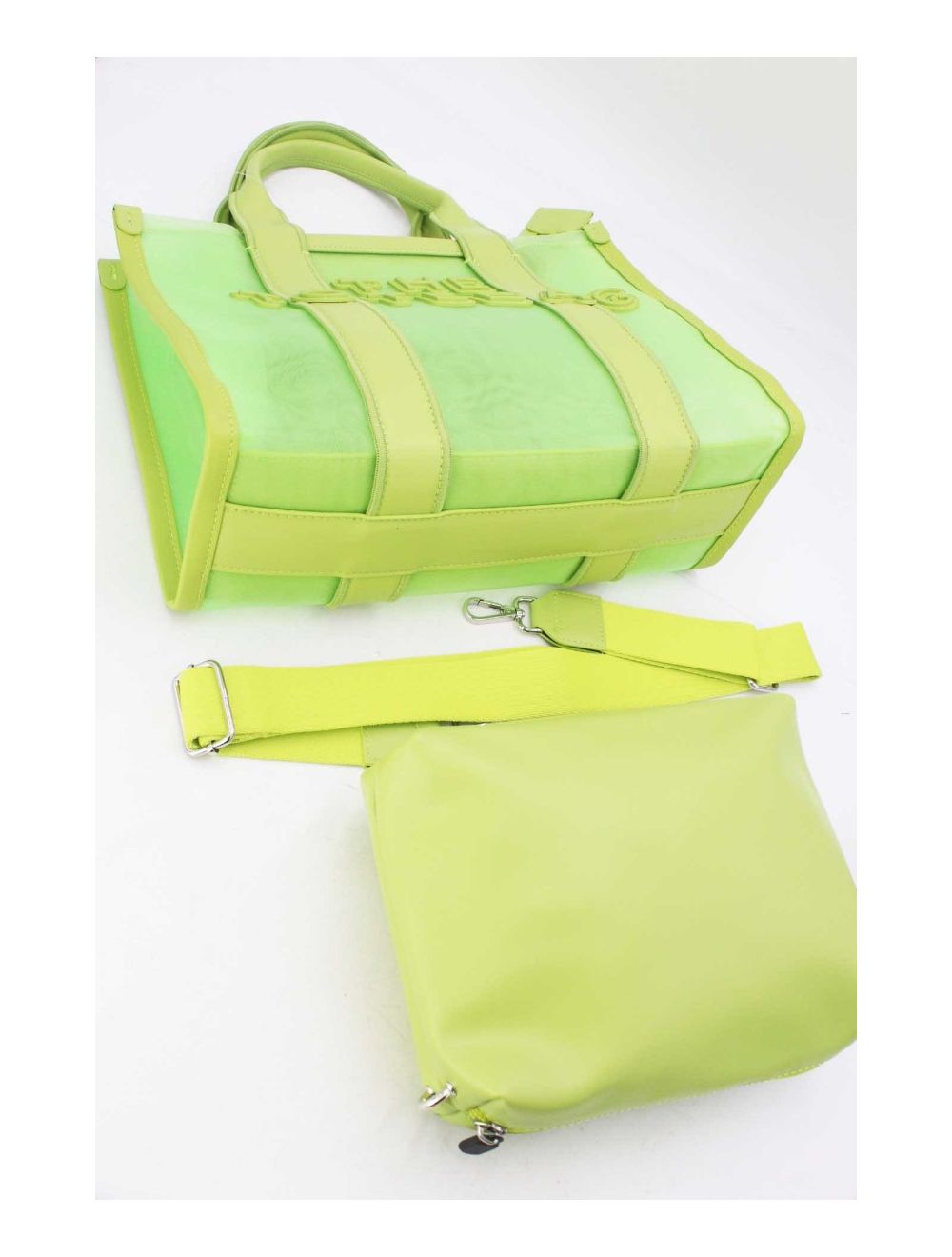 Tom&eva Sac Cabas Transparent En Filet 24B-6124-Vert