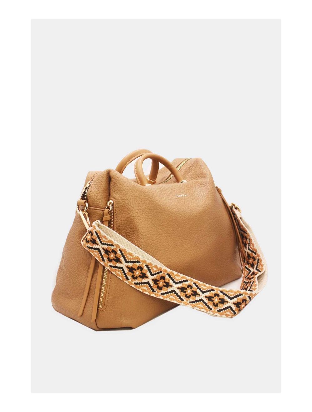 tom&eva Sac Cabine Avion Avec Bandoulière Large 23B-5785H-Taupe