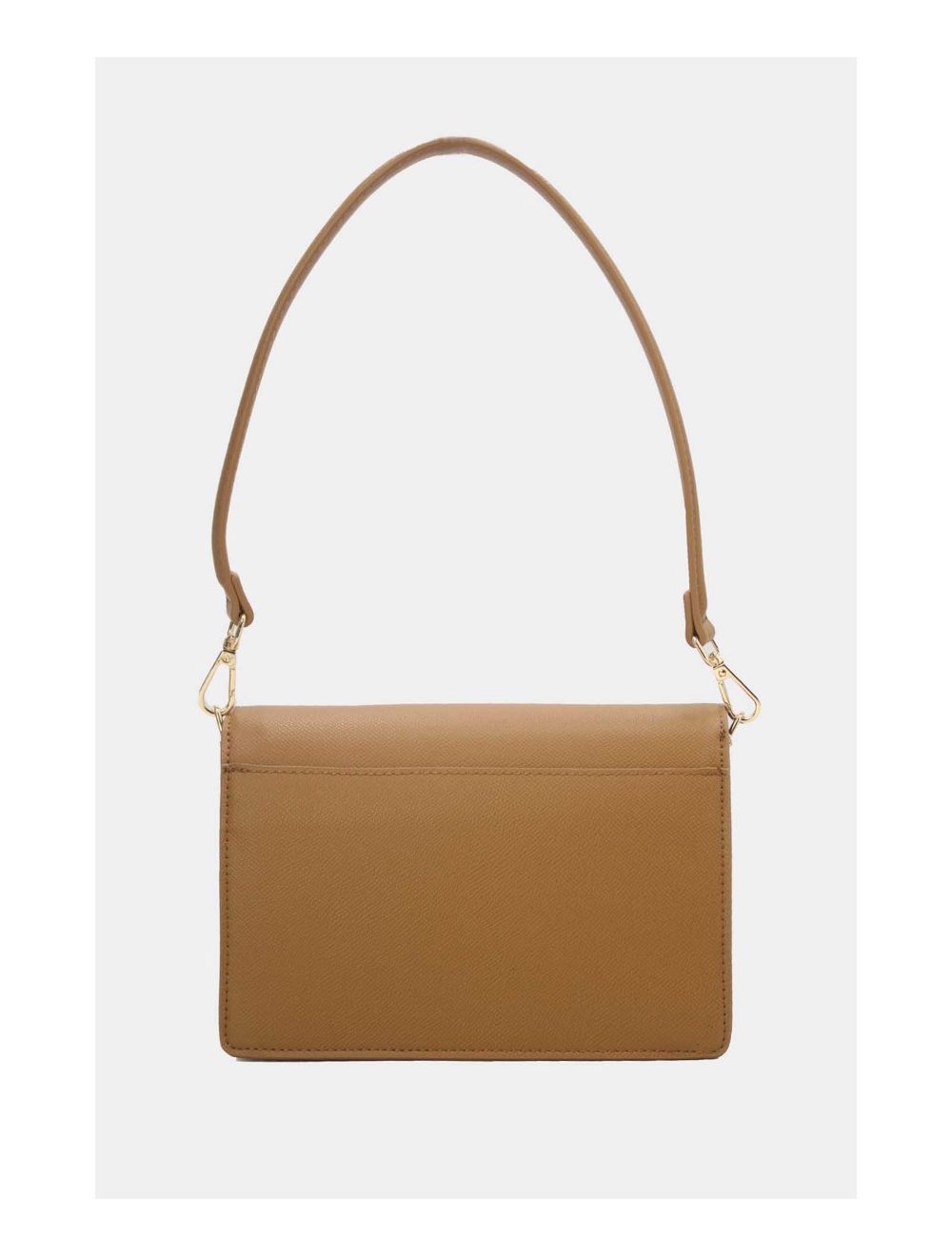 Tom&eva Sac Double Porté Effet Cuir Grainé 24P-6084-Marron