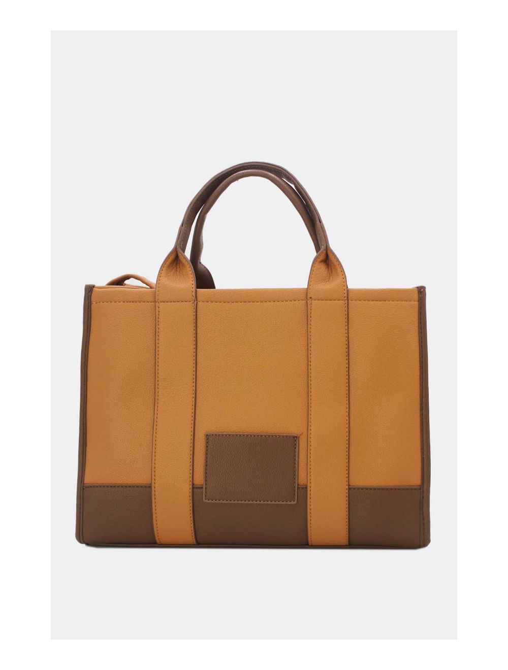 Tom&eva Sac Fourre-Tout Effet Cuir Grainé 24B-5947-Brown/Coffee