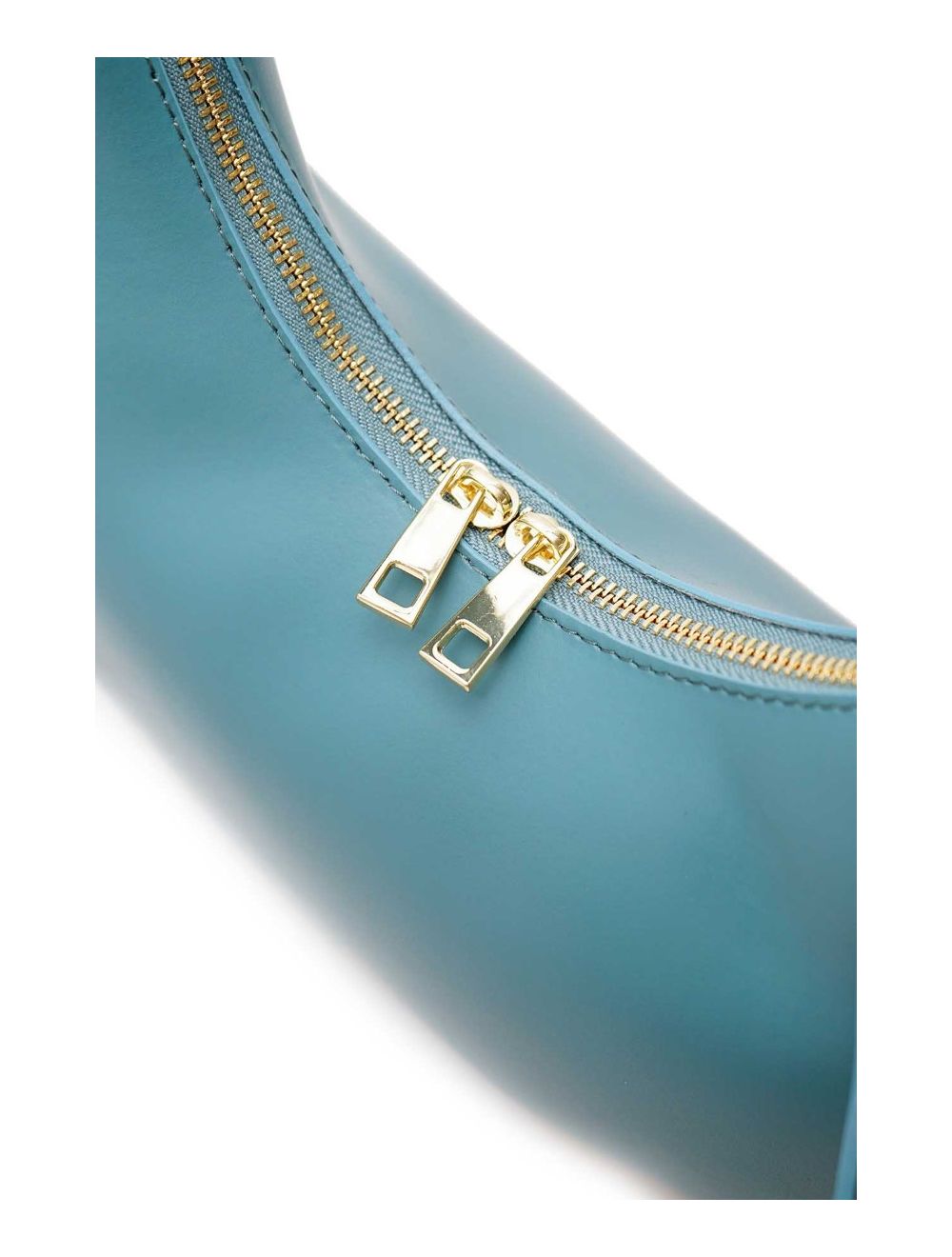 Tom&eva Sac Hobbo Porté épaule En Croûte De Cuir De Vachette ORLANE 4094-Bleu