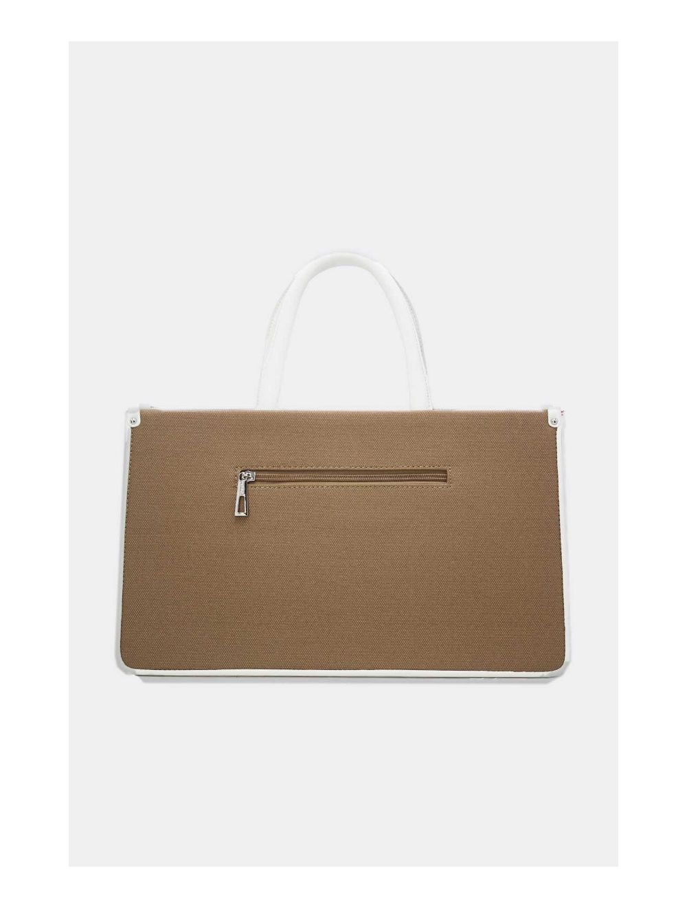 Tom&eva Sac Ordinateur Femme Bi-matière 24B-6003-Apricot/White