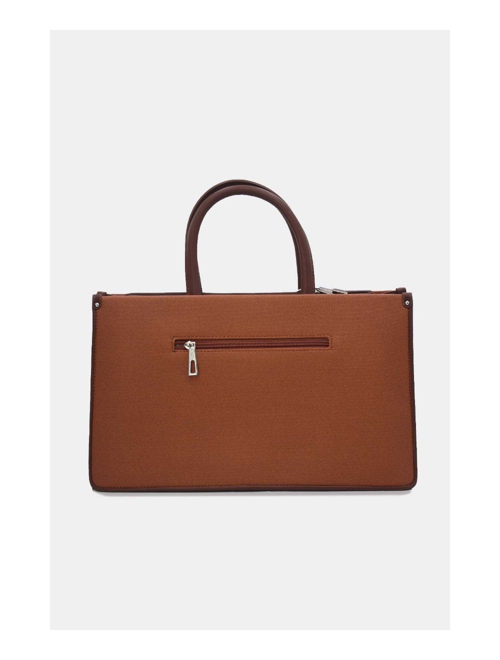 Tom&eva Sac Ordinateur Femme Bi-matière 24B-6003-Brown/Coffee