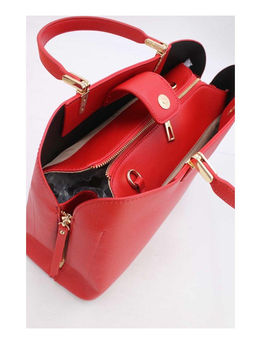 Tom&eva Sac Ordinateur Femme Chic 15 Pouces REASSORT 6705 -Rouge