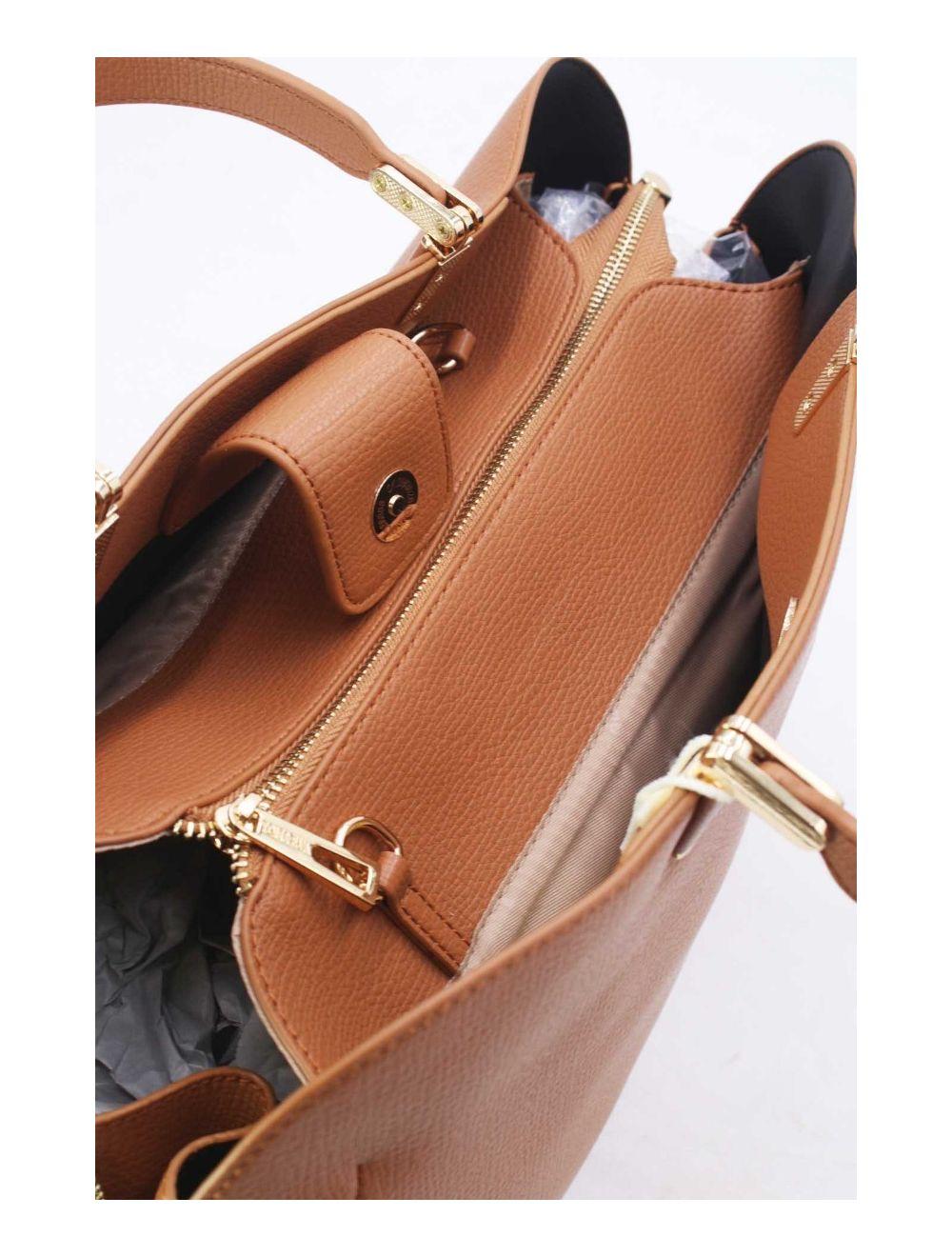 Tom&eva Sac Ordinateur Femme Chic 15 Pouces REASSORT 6705 -Marron