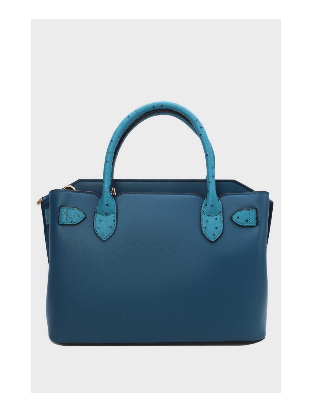 Tom&eva Sac Ordinateur Femme Orné Ceinture 24B-6024-Bleu