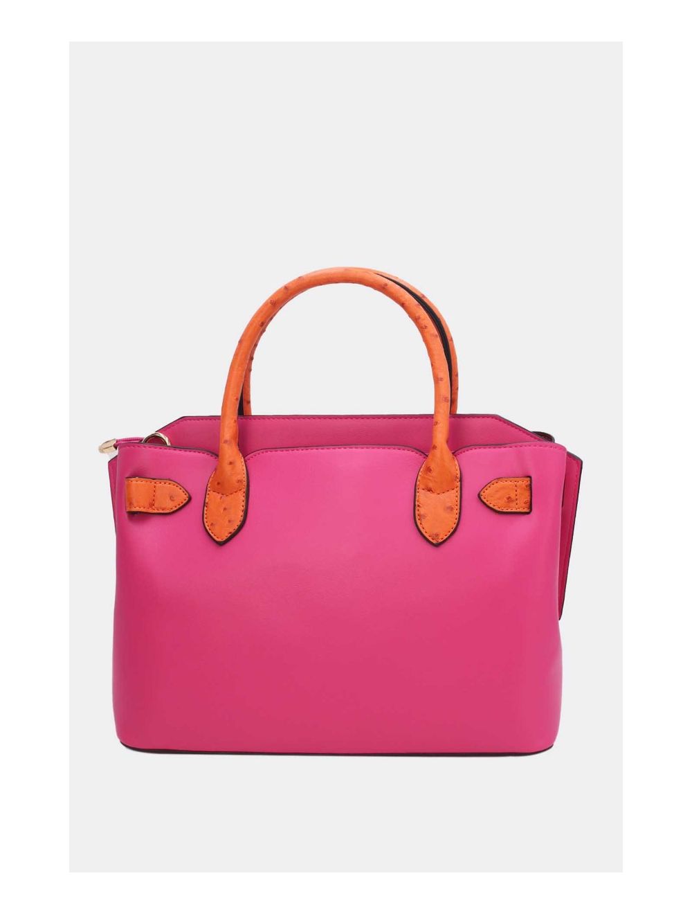 Tom&eva Sac Ordinateur Femme Orné Ceinture 24B-6024-Rose/Orange