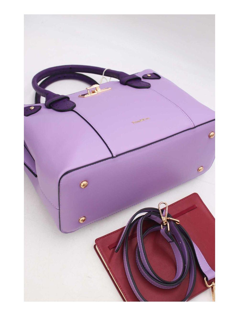 Tom&eva Sac Ordinateur Femme Orné Ceinture 24B-6024-Violet