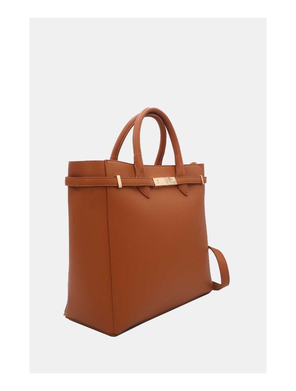 Tom&eva Sac Ordinateur Femme Orné Ceinture 6980 -Marron