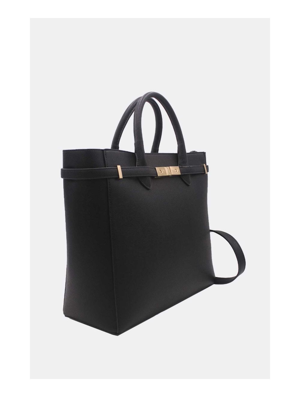 Tom&eva Sac Ordinateur Femme Orné Ceinture 6980 -Noir