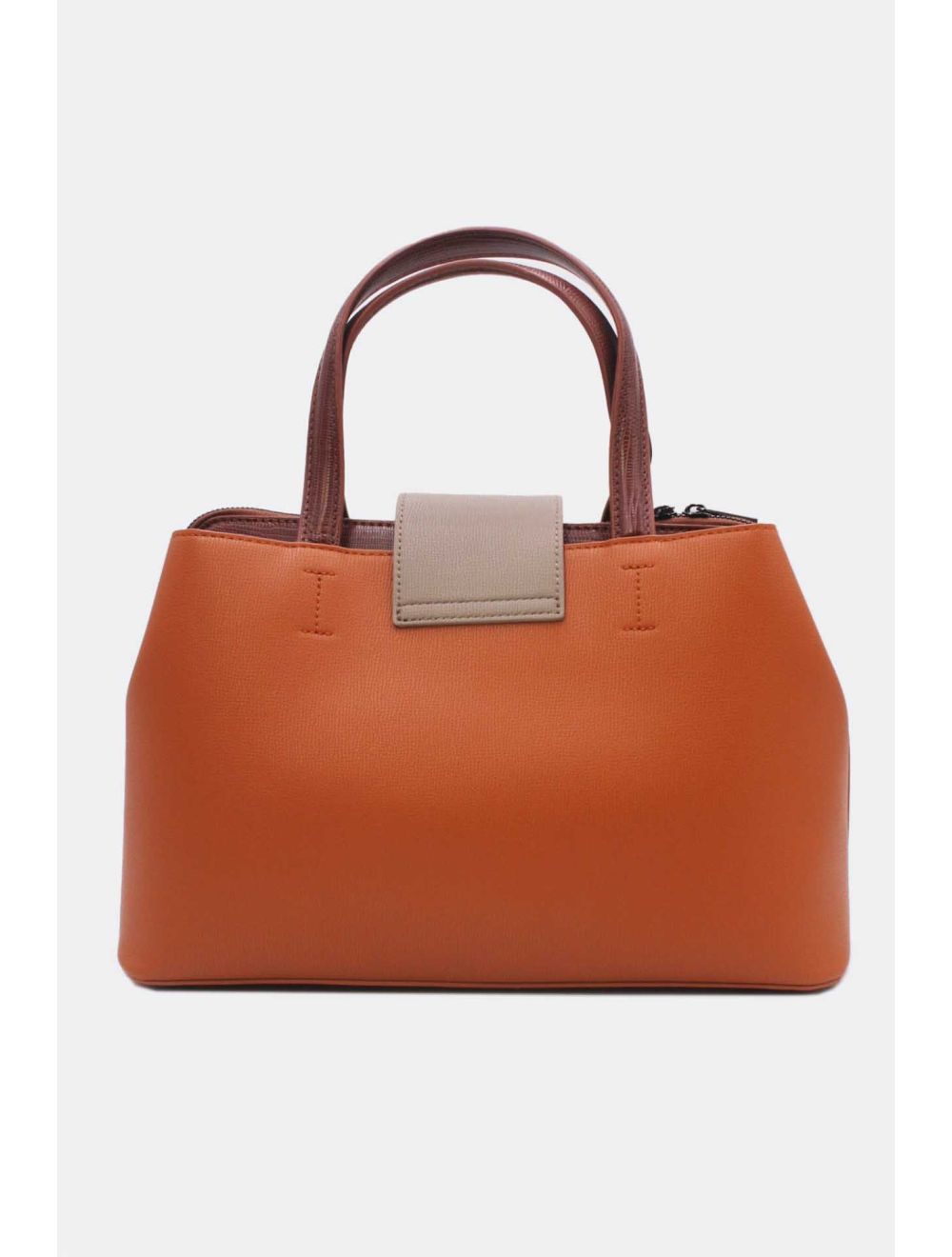 Tom&eva Sac Ordinateur Languette 24B-6115-Brown/Khaki