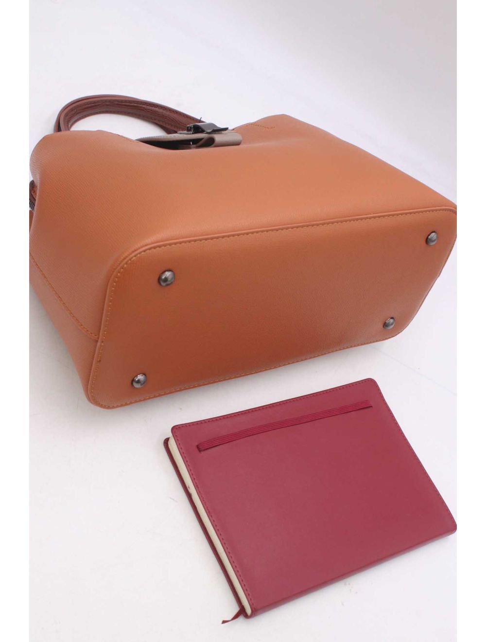 Tom&eva Sac Ordinateur Languette 24B-6115-Brown/Khaki