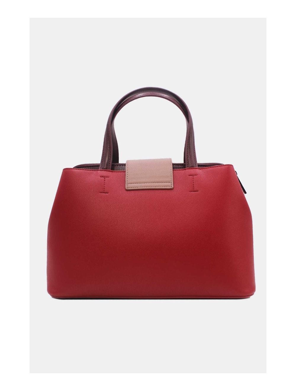 Tom&eva Sac Ordinateur Languette 24B-6115-Burgundy/Pink