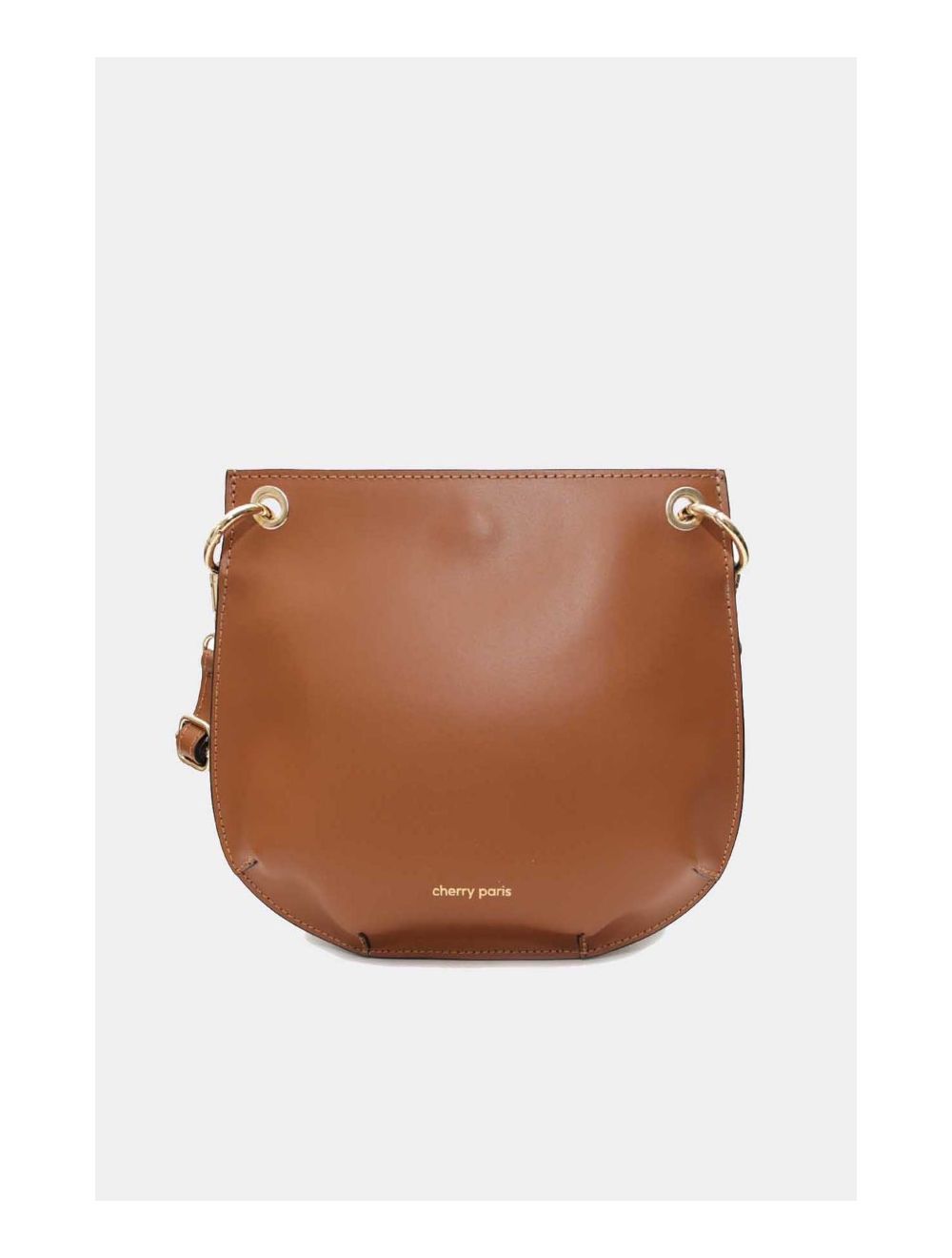 Tom&eva Sac Porté Croisé En Croûte Cuir De Vachette Lisse 4127 CELIA-Camel