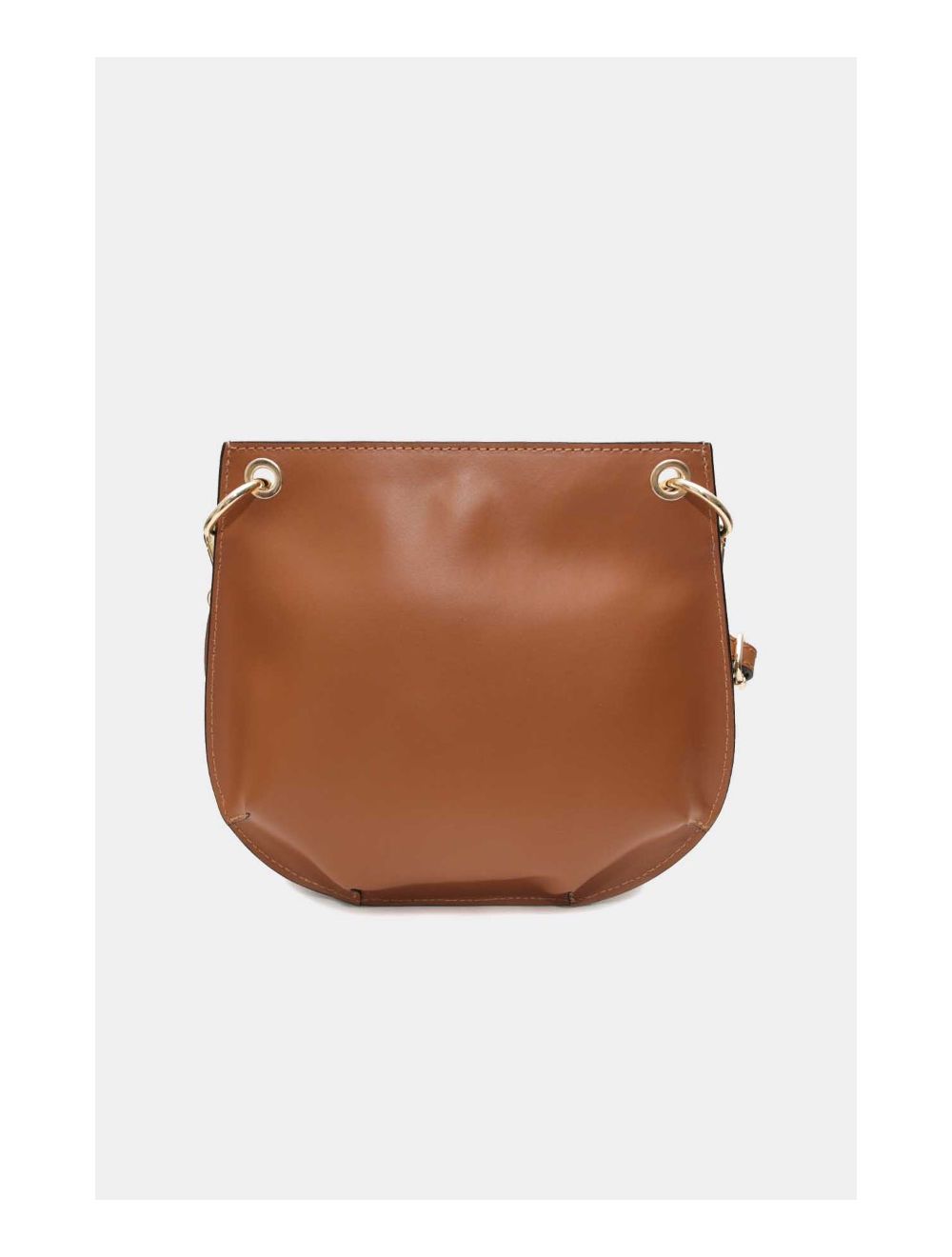 Tom&eva Sac Porté Croisé En Croûte Cuir De Vachette Lisse 4127 CELIA-Camel
