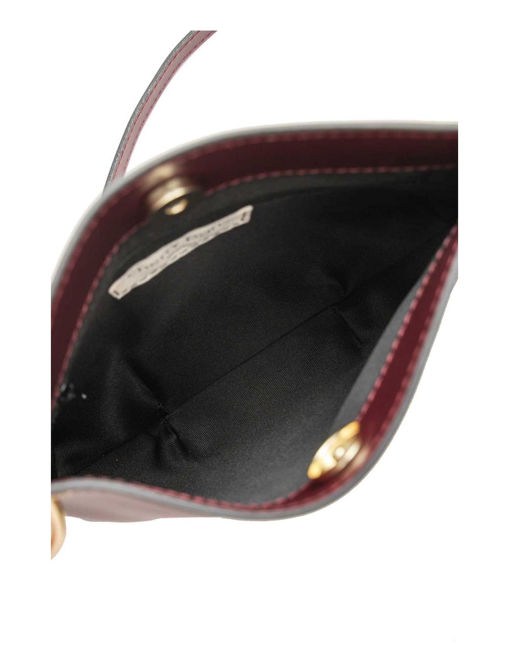 tom&eva Sac Porté Croisé en Croûte Cuir de Vachette Lisse 4127 CELIA-Bordeaux