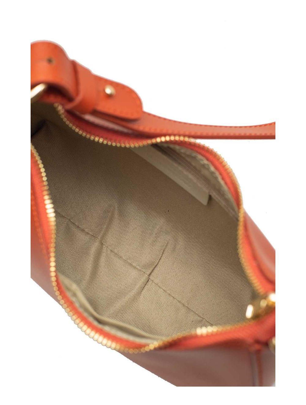 Tom&eva Sac Porté Croisé En Croûte Cuir Vachette Lisse 4076 DANA-Rouille