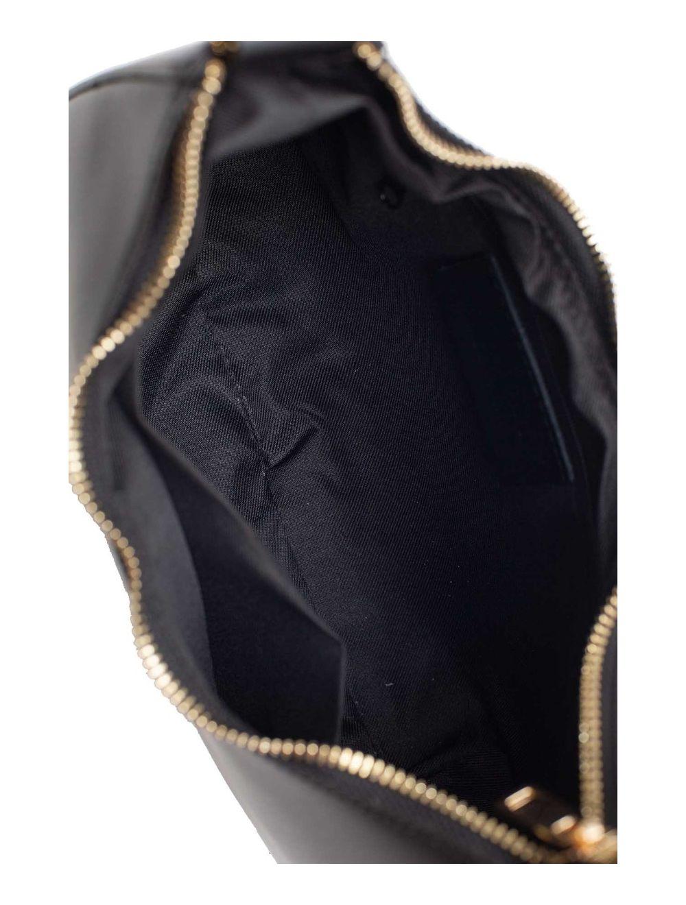 Tom&eva Sac Porté Croisé En Croûte Cuir Vachette Lisse 4076 DANA-Noir