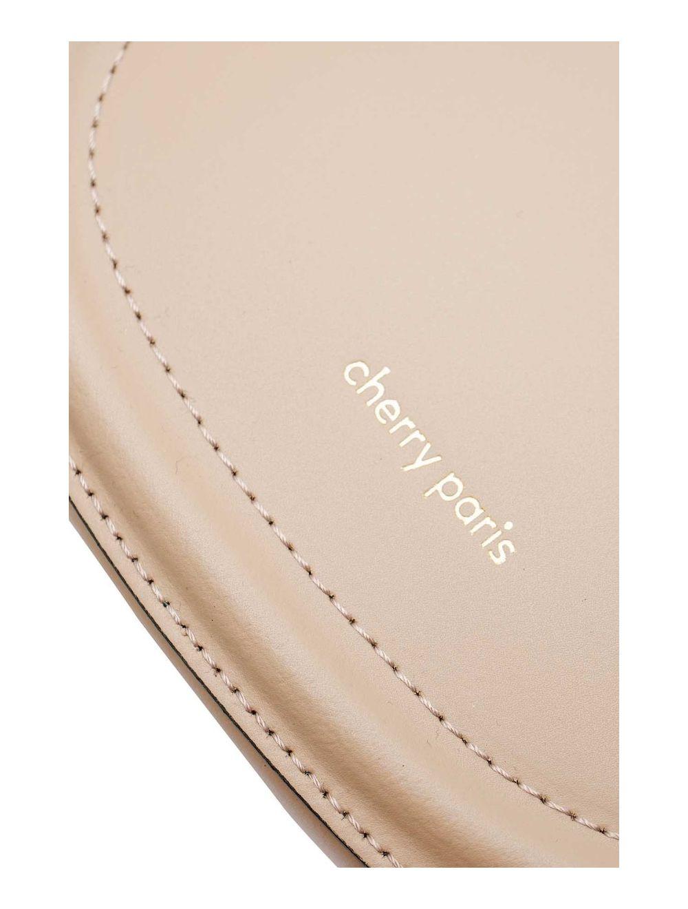 Tom&eva Sac Porté Croisé En Croûte Cuir Vachette Lisse 4096 TINA-Sable