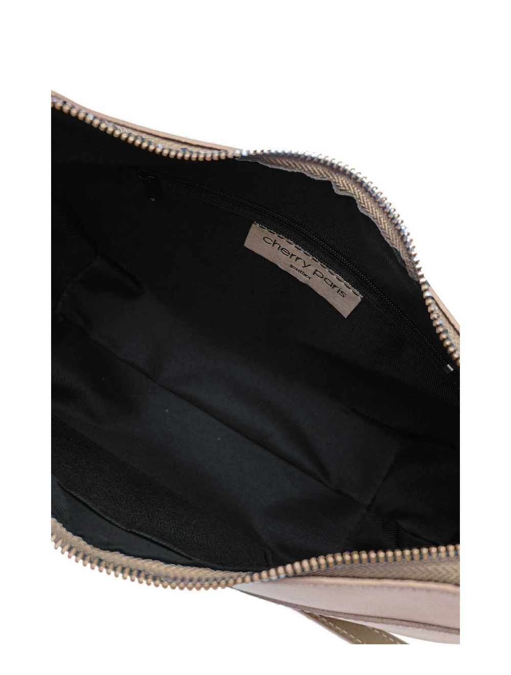 tom&eva Sac Porté Croisé en Croûte Cuir Vachette Lisse 4148 DAHLIA-Sable