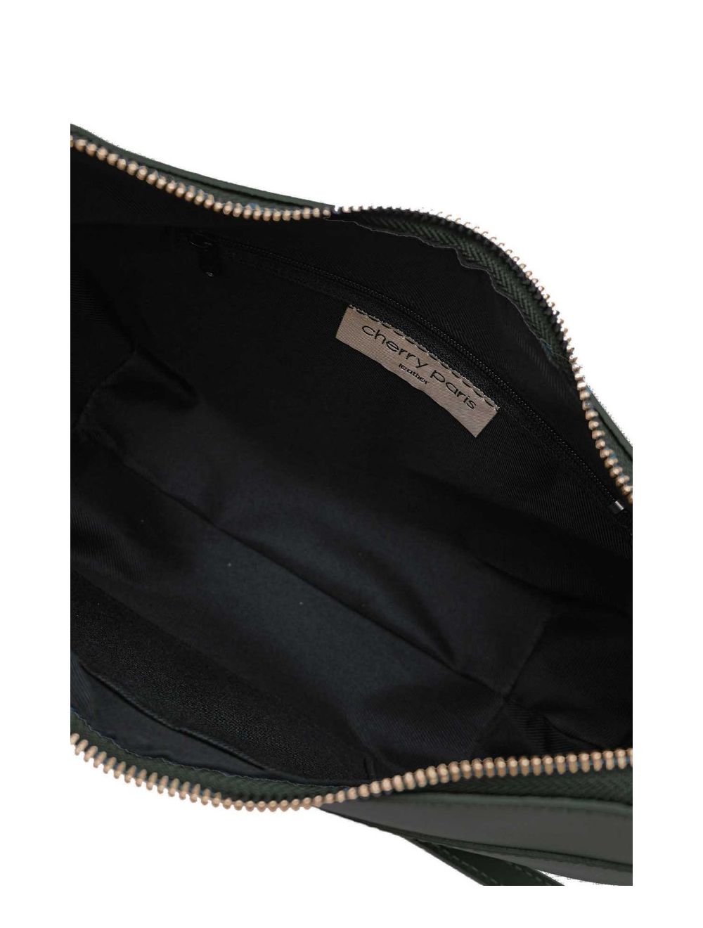 tom&eva Sac Porté Croisé en Croûte Cuir Vachette Lisse 4148 DAHLIA-Vert