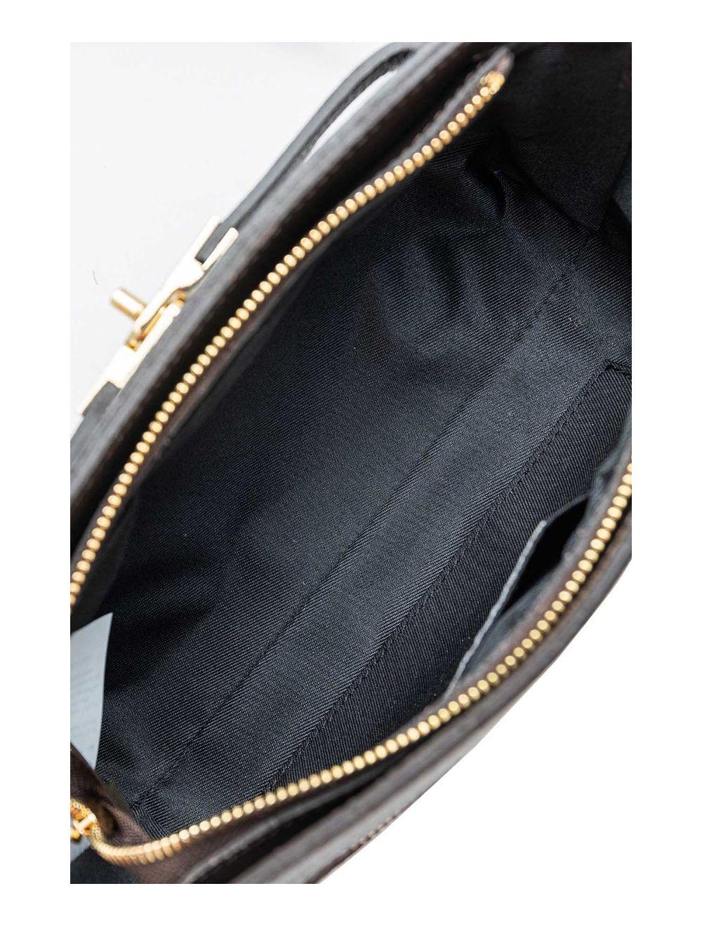 tom&eva Sac Porté Croisé En Cuir De Vachette Grainée 4167 MARJANE-Chocolat