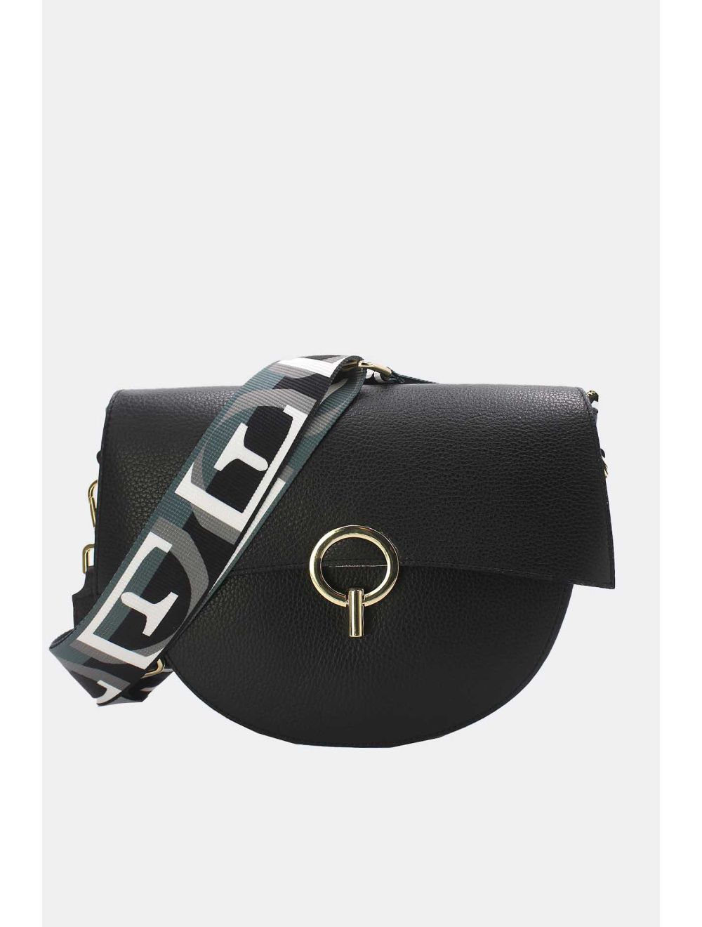 Tom&eva Sac Porté Croisé En Cuir Vachette Grainée à Deux Bandoulières 24C-954