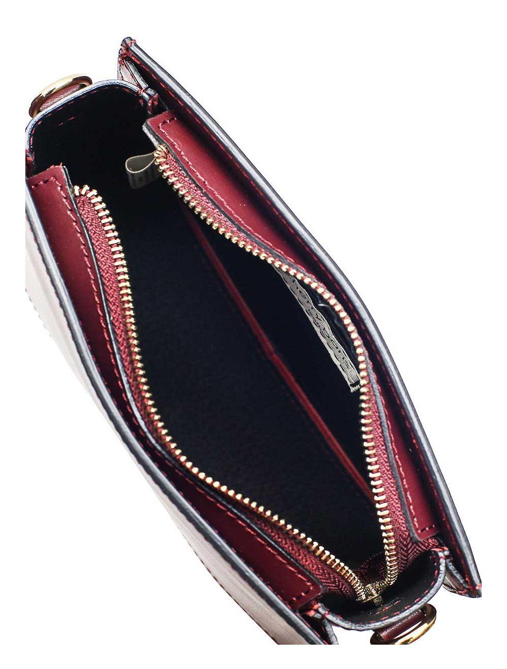 Tom&eva Sac Porté Croisé En Cuir Vachette-TIFFANY 4044-BORDEAUX