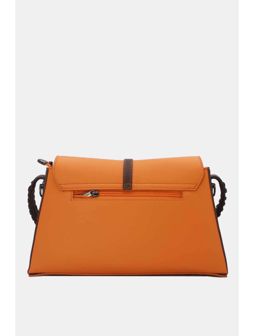 Tom&eva Sac Porté Épaule à Coutures 24B-6126-Brown/Coffee