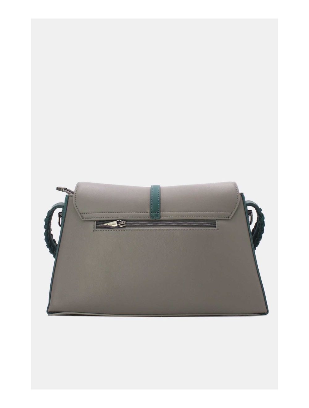 Tom&eva Sac Porté Épaule à Coutures 24B-6126-Grey/Blue