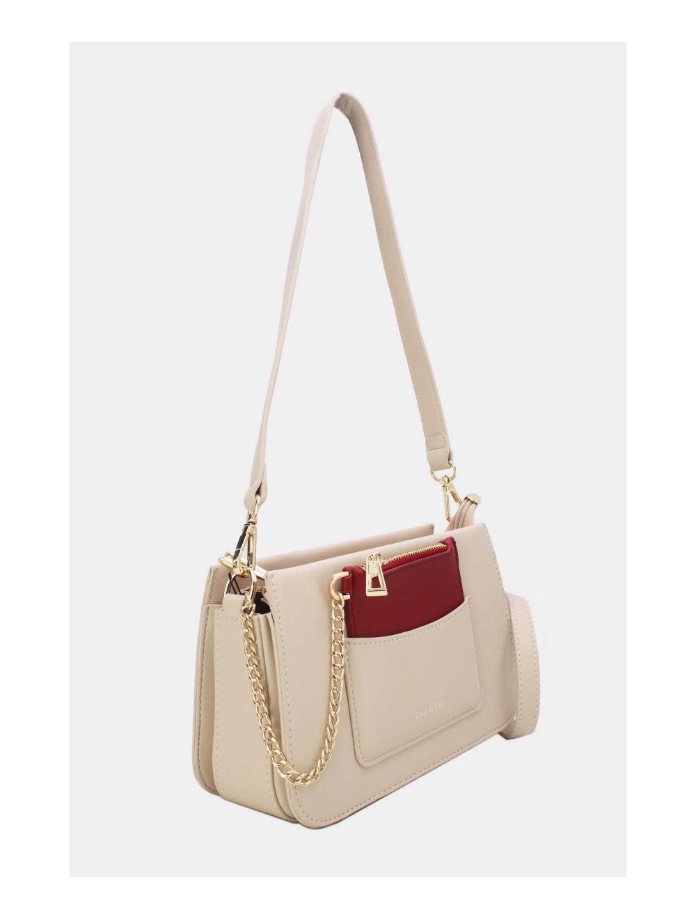 Tom&eva Sac Porté Épaule à Porte-Carte 24P-6071-Beige