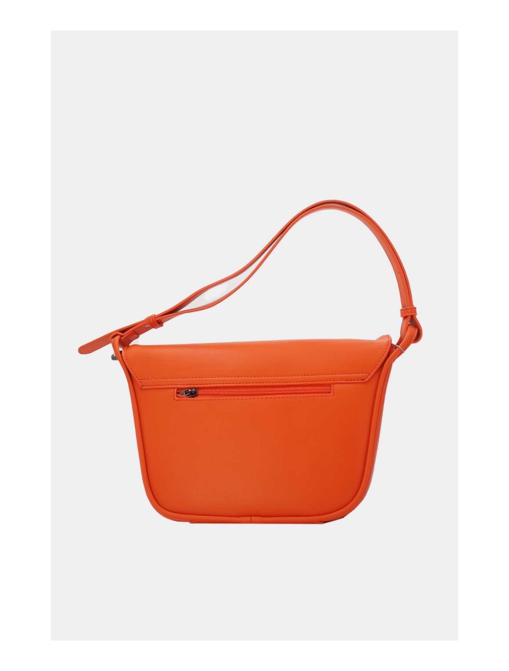 Tom&eva Sac Porté Épaule à Rabat Ondulé-24B-5957-Orange