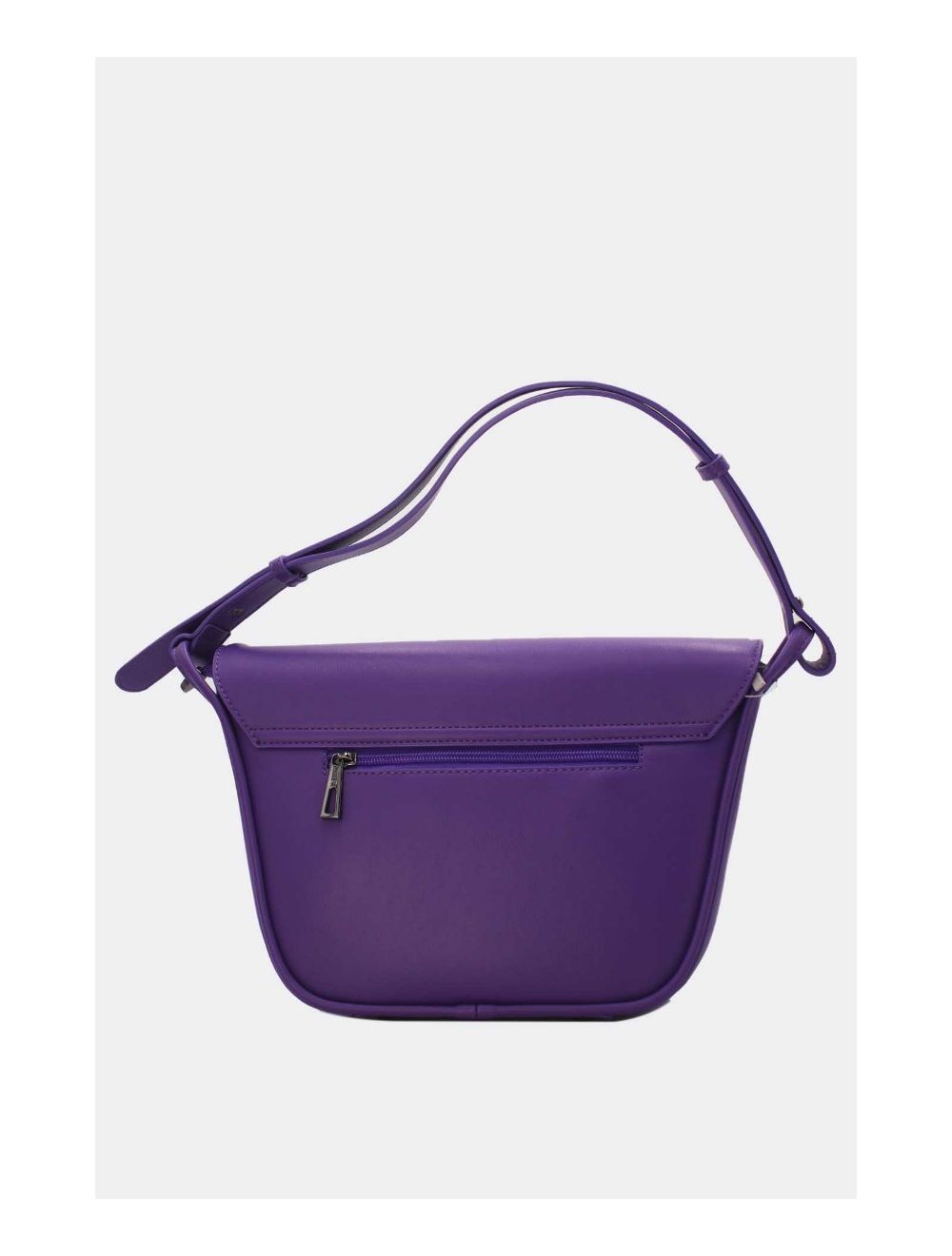 Tom&eva Sac Porté Épaule à Rabat Ondulé-24B-5957-Violet