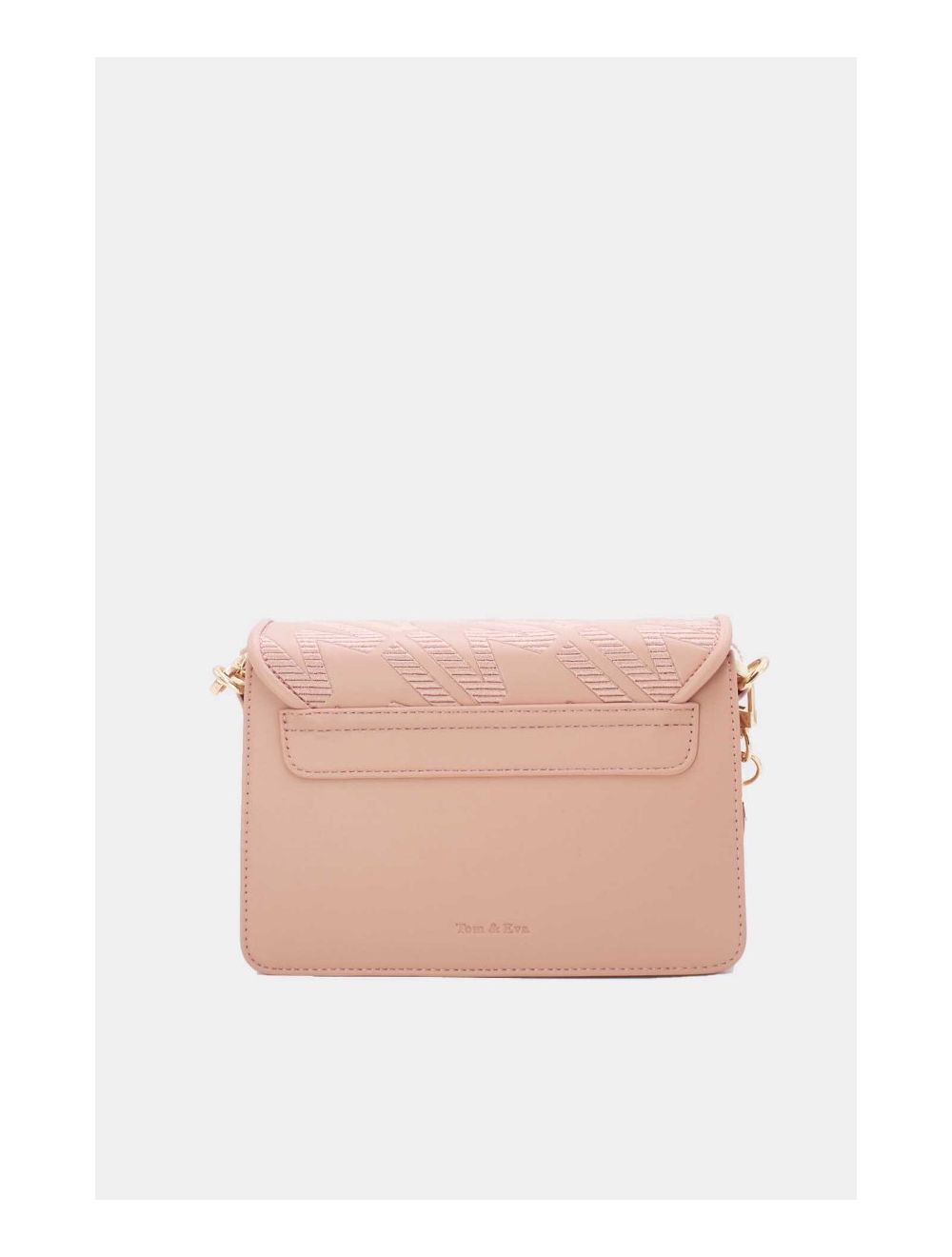 Tom&eva Sac Porté Épaule Brodé M Avec Double Bandoulière 24B-5889-Pink