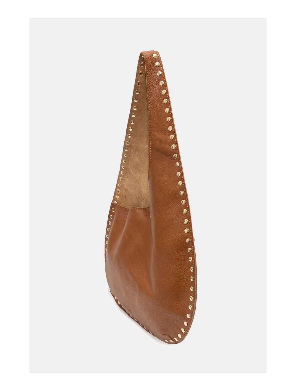 Tom&eva Sac Porté Épaule En Cuir De Vachette Grainée 4157 KARINE-Cognac