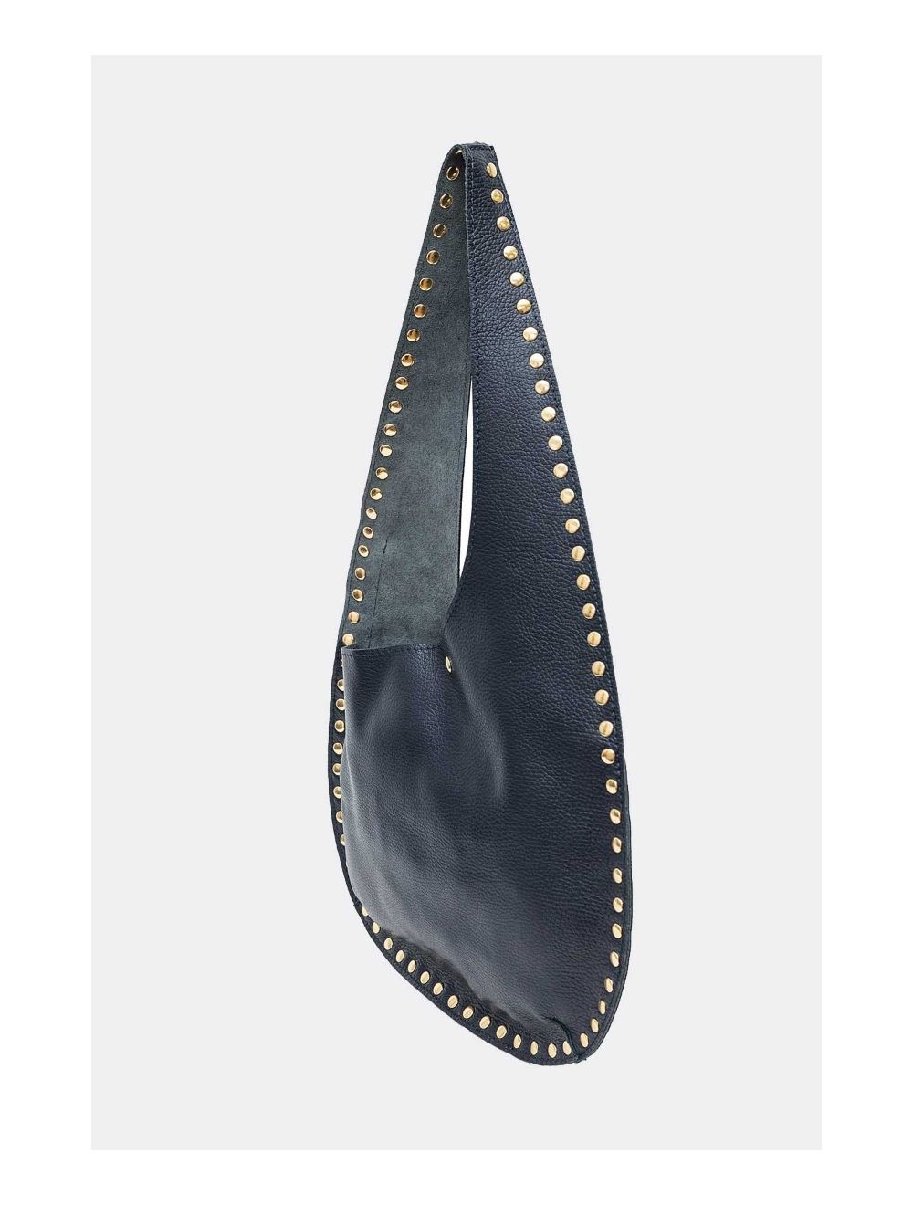 Tom&eva Sac Porté Épaule En Cuir De Vachette Grainée 4157 KARINE-Bleu