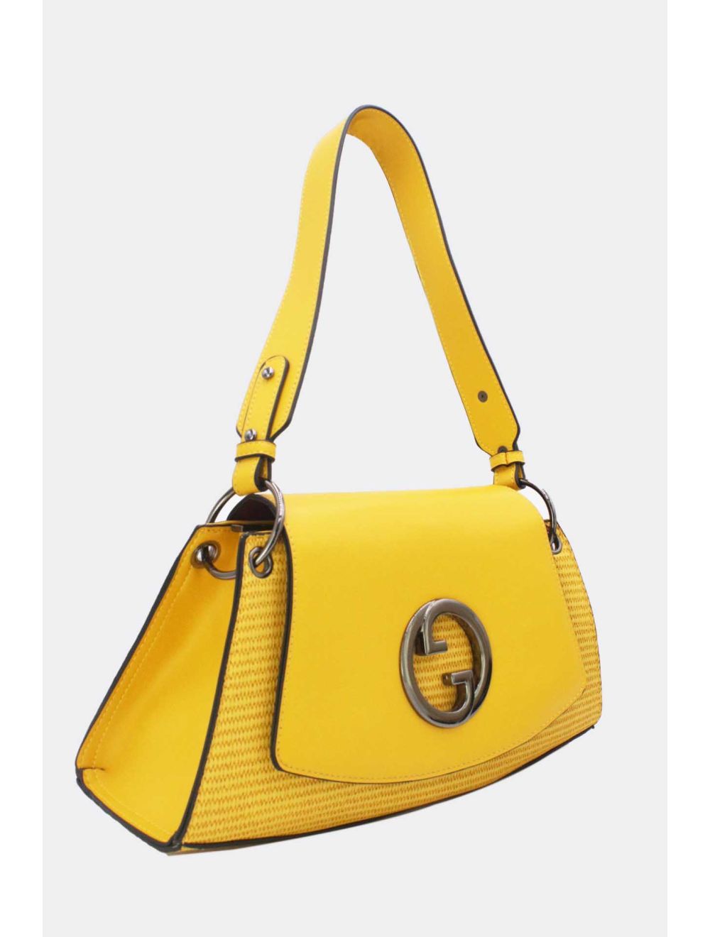 Tom&eva Sac Porté Épaule Femme En Paille 24B-6009-Jaune