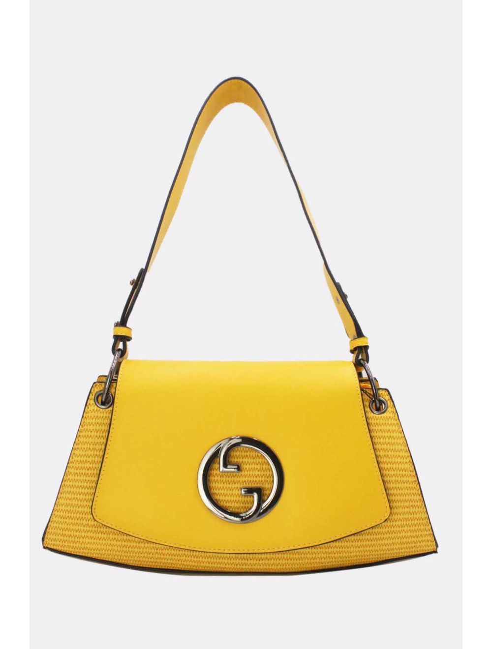 tom&eva Sac Porté Épaule Femme En Paille 24B-6009-Jaune