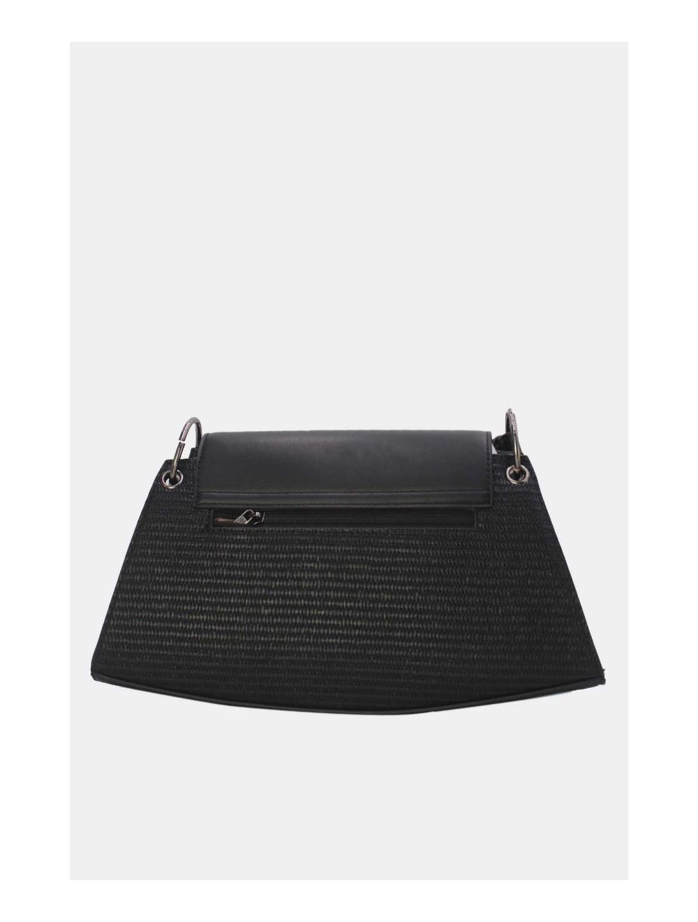 Tom&eva Sac Porté Épaule Femme En Paille 24B-6009-Noir